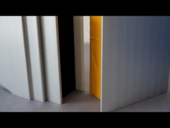 ساندویچ پانل های فوم پلی اورتان 50 میلی متر تا 200 میلی متر روکش اتاق سرد عایق شده در فضای باز