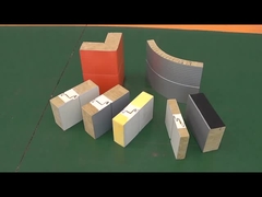 پانل های کامپوزیت چوبی شیشه ای ضد صدا ضد آتش ضد عایق بالا