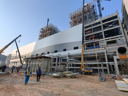 بیش از 50 سال ساختار کارخانه ساختار فولادی کارگاه فولادی سبک انبار مدرن راه حل کل برای پروژه ها