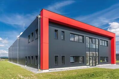 Thermal Insulation Fireproof Large Scale Steel Structure Workshop Warehouse for Food Processing Plant